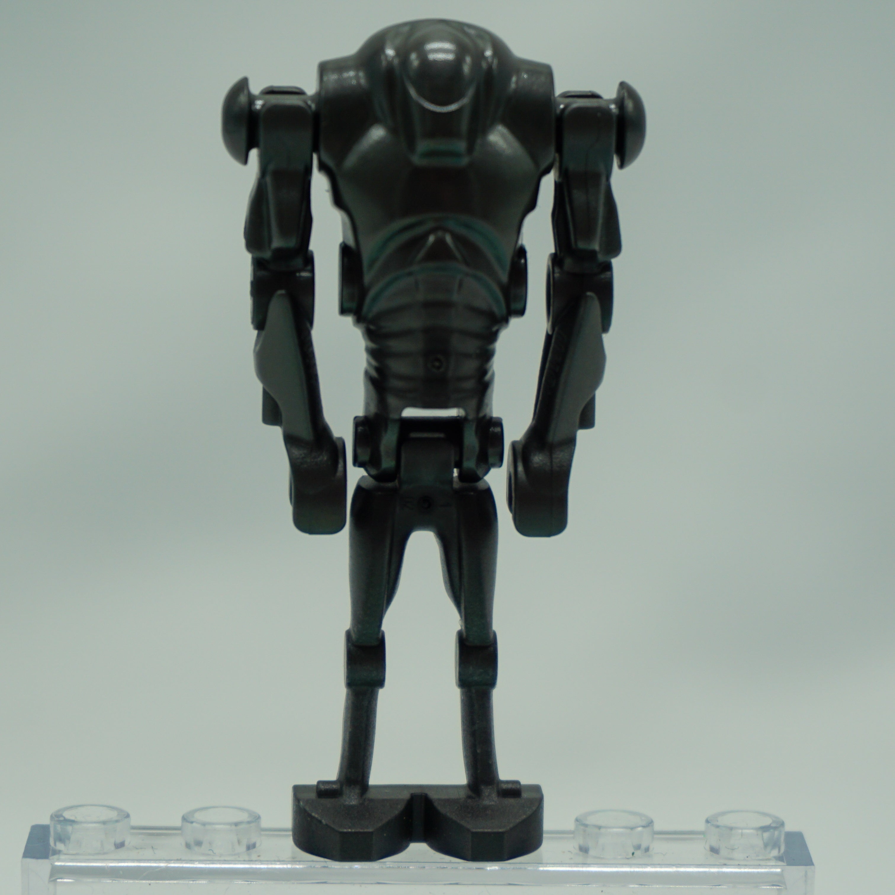 Minifig sw0092 - Super Battle Droid - Pearl Dark Gray, Wide Head