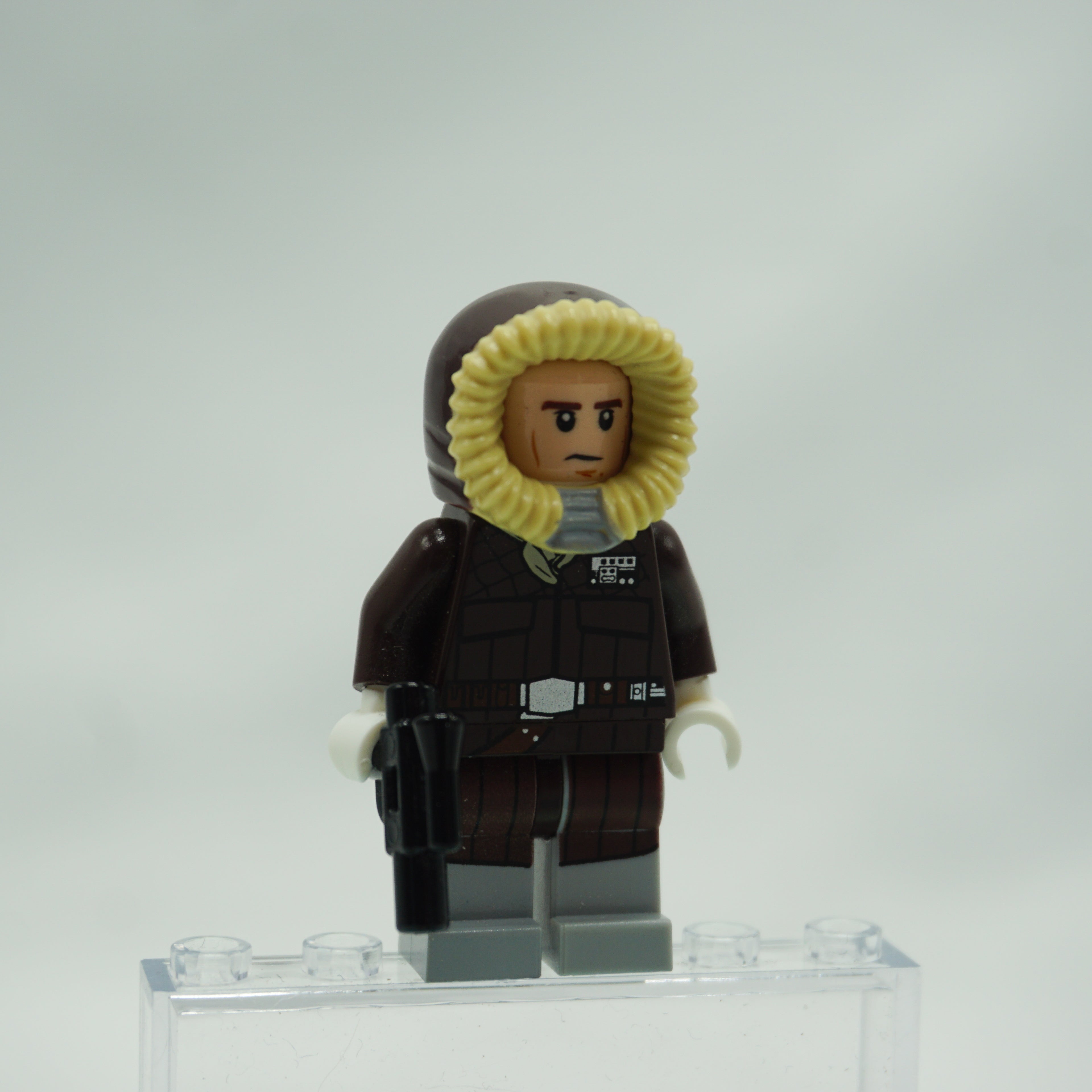 Minifig sw0709 - Han Solo - Parka, Dark Brown Coat (Hoth)